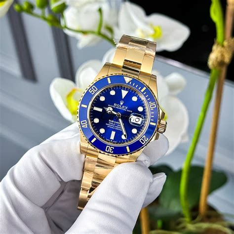 rolex submariner blue half gold|rolex submariner value chart.